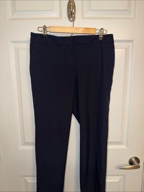 Ann Taylor Straight-Leg Black Dress Pants for Women 8P
